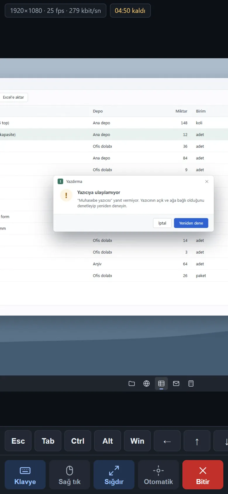 KozDesk — Telefonda uzak ekran